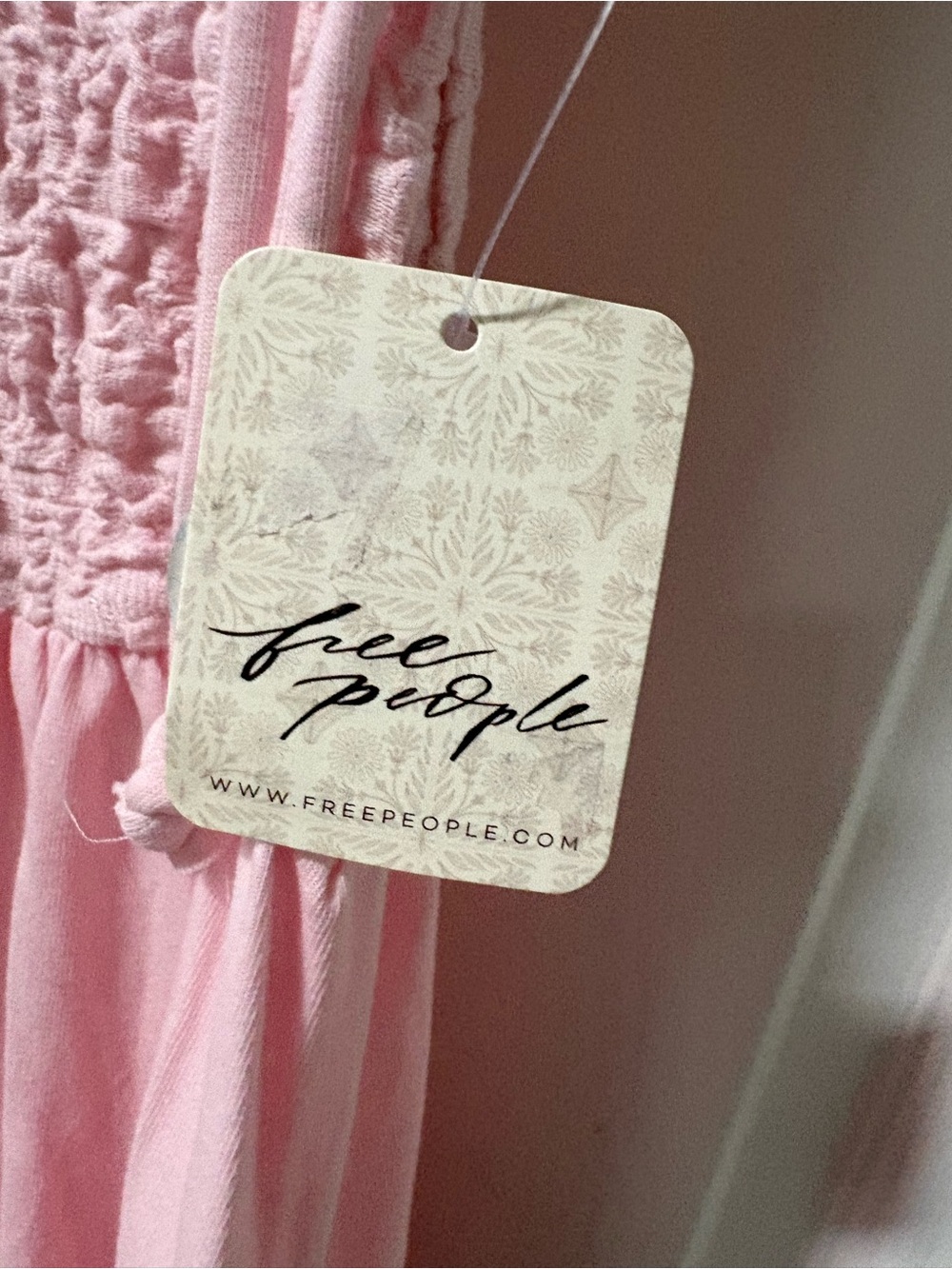 Free People Blush Pink Sleeveless Tiered Maxi Dress - Picture 6 of 10